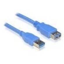 4World Kábel USB 3.0 AM-AF 1m| modrý 08953