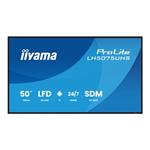 50" iiyama LH5075UHS-B2AG:VA,4K UHD,Android,24/7