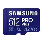512 GB . microSDXC karta Samsung PRO Plus + adapter MB-MD512KA/EU