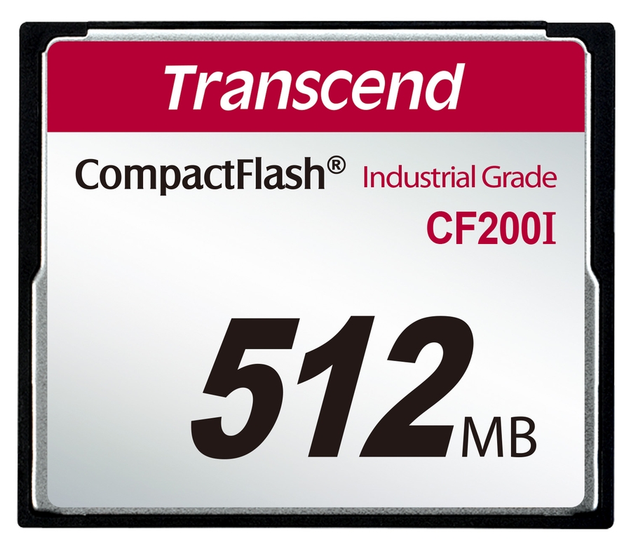 512MB INDUSTRIAL CF CARD (UDMA5) TS512MCF200I
