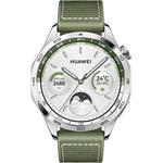 55020BGV HUAWEI WATCH GT4 46 mm Silver/Green strap 6942103104817