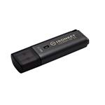 64 GB . USB 3.2 kľúč . Kingston IronKey Locker+ 50 G2, strieborný ( r145MB/s, w115MB/s) IKLP50G2/64GB