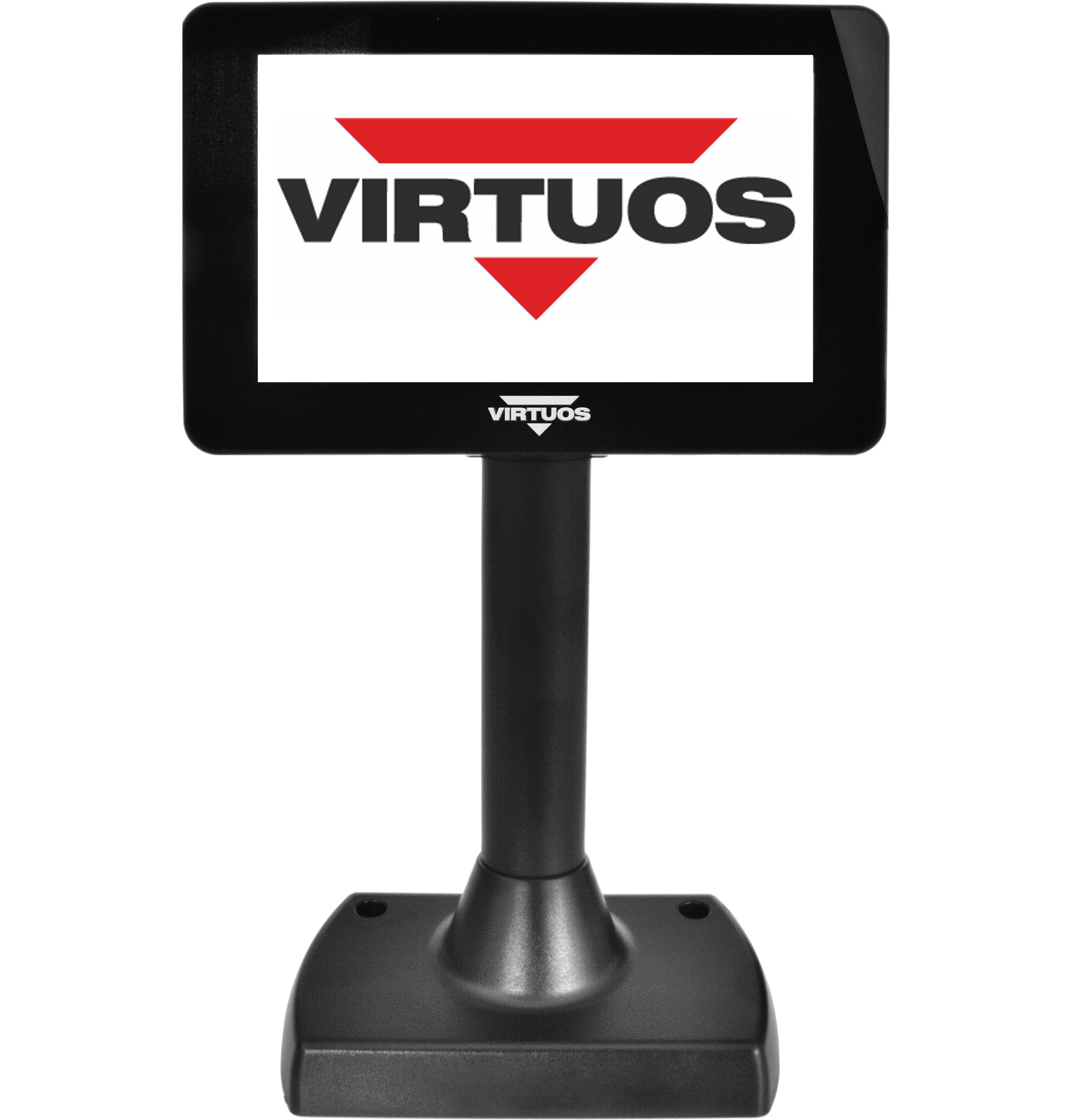 7" LCD barevný zákaznický displej Virtuos SD700F, USB, černý EJG1007