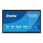 75" iiyama TE7515A-B2AG:VA,4K,EDLA,NFC