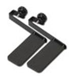 750mm Wide Partition Brackets AR8177BLK