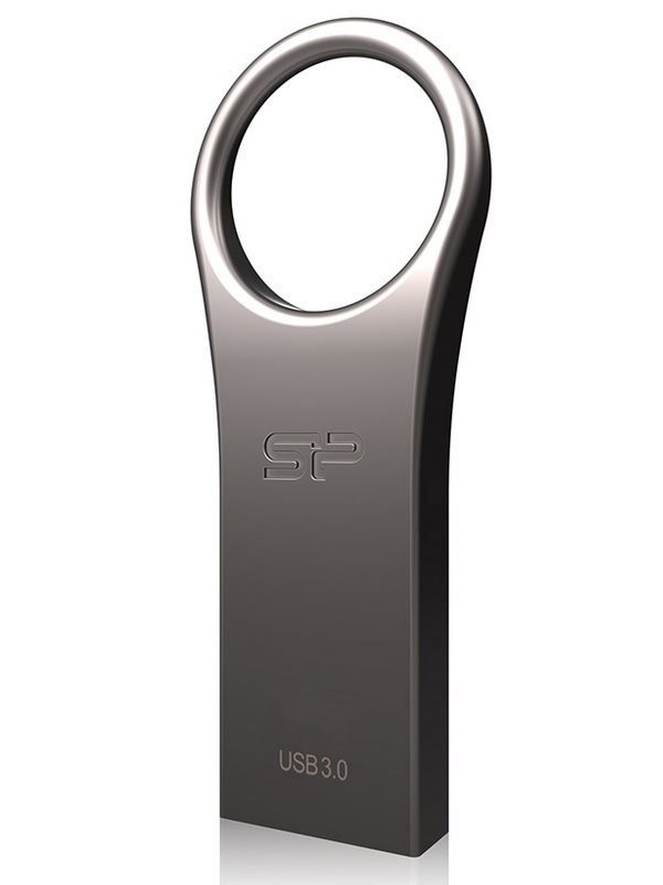 8 GB . USB 3.0 kľúč ..... Silicon Power Jewel J80, čierny (odolný voči vode, prachu a nárazu) SP008GBUF3J80V1T