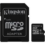 8GB microSDHC Kingston UHS-I U1 45R/10W SDC10G2/8GB