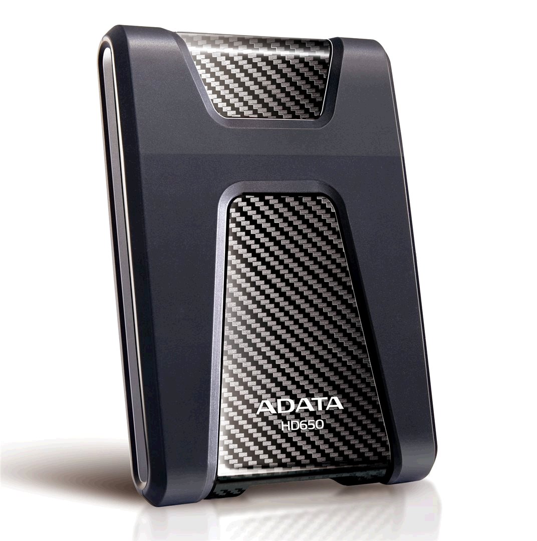 A-DATA DashDrive™ Durable HD650 2,5" externý HDD 1TB USB 3.0 čierny, vode a nárazom odolný AHD650-1TU3-CBK