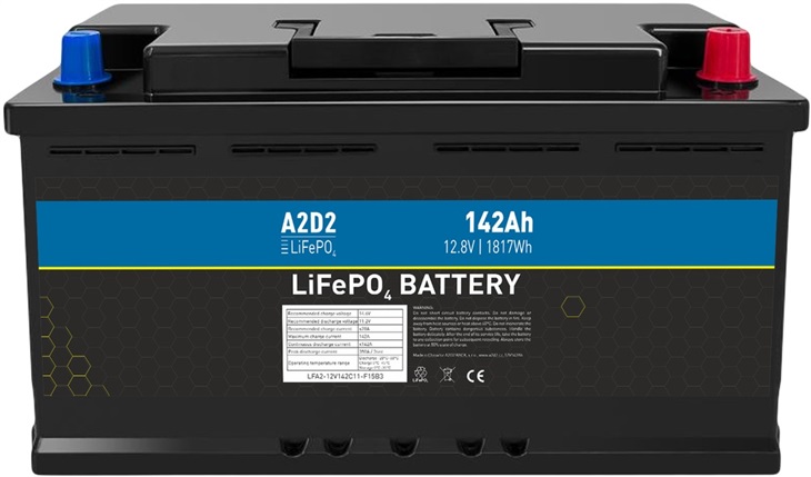 A2D2 baterie LiFePO4 12,8V 142Ah F15 8591849095774