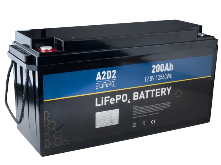 A2D2 baterie LiFePO4 12,8V 200Ah M8 8591849095767