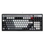 A4tech Bloody B950 podsvícená mechanická herní klávesnice RGB, Brown Switch, USB, CZ, šedá B950-WG