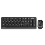 A4tech FG1010_B set bezdrôtovej klávesnice a myši CZ/US, čierna