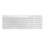 A4tech FStyler FBK27C AS, bezdrátová Dual mode Bluetooth+2,4G klávesnice, CZ, bílá FBK27CAS-WH