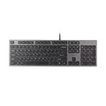 A4Tech KV-300H klávesnica káblová (USB) CZ/US, čierna