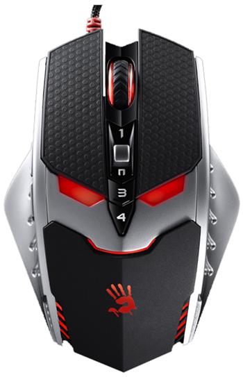 A4tech Myš Bloody Terminator TL8, 8200DPI, laserová, 9tl., 1 koliesko, čierna, herná, CORE 3, pamäť TL8A