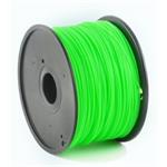 ABS plastic filament pre 3D tlač, priemer 1,75mm, farba zelená, Gembird 3DP-ABS1.75-01-G