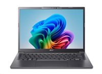 Acer Aspire Lite 14 AI (A14-52MT-76GE) Copilot+ PC Ultra 7 256V/16GB/512GB SSD/14" WUXGA IPS/W11 Home /šedý NX.JDJEC.00B