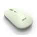 Acer bezdrátová myš AMR130 Green-Dual mode 2.4GHz+BT 5.2,4 tlačítka,800/1200/1600 dpi,5 mil.kliknutí,1xAA,W GP.MCE11.04D