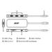 ACER Dokovací stanice 7IN1 TYPE C DONGLE: 1x HDMI, 1x DP, 1x USB-C,2x USB3.2, 1x RJ-45,1x 3.5mm audio port HP.DSCAB.018