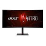 ACER LCD Nitro XV345CURX,34" Curved VA LED WQHD,240Hz,1ms,300nits,Audio,Repro,Vesa,HDMI,DP,Black UM.CX5EE.X01