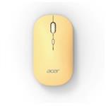 ACER Myš Wireless Mouse AMR130 Yellow - Dual mode 2.4GHz + BT 5.2, 4 tlačítka, 800/1200/1600 dpi, USB Polli GP.MCE11.04B