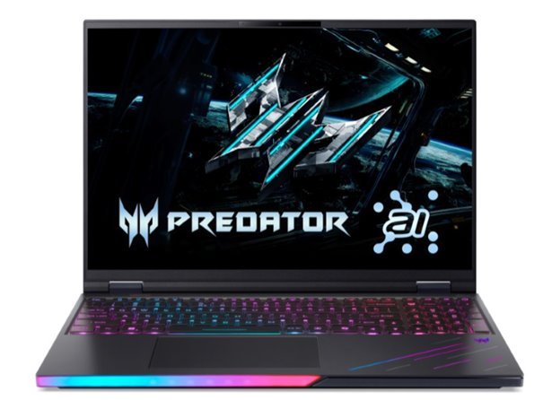 ACER NTB Predator Helios Neo 16 AI (PHN16-73-93PW),Ultra9-275HX,16"WQXGA,32GB,1TB SSD,RTX 5070,W11H,Black NH.QX3EC.001