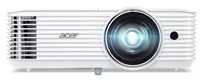 ACER Projektor S1387n, ShortThrow, WXGA (1280x800), 4000 ANSI, 20 000:1, VGA, HDMI, RJ45, repro 1x16W, 3.1K MR.JYX11.001