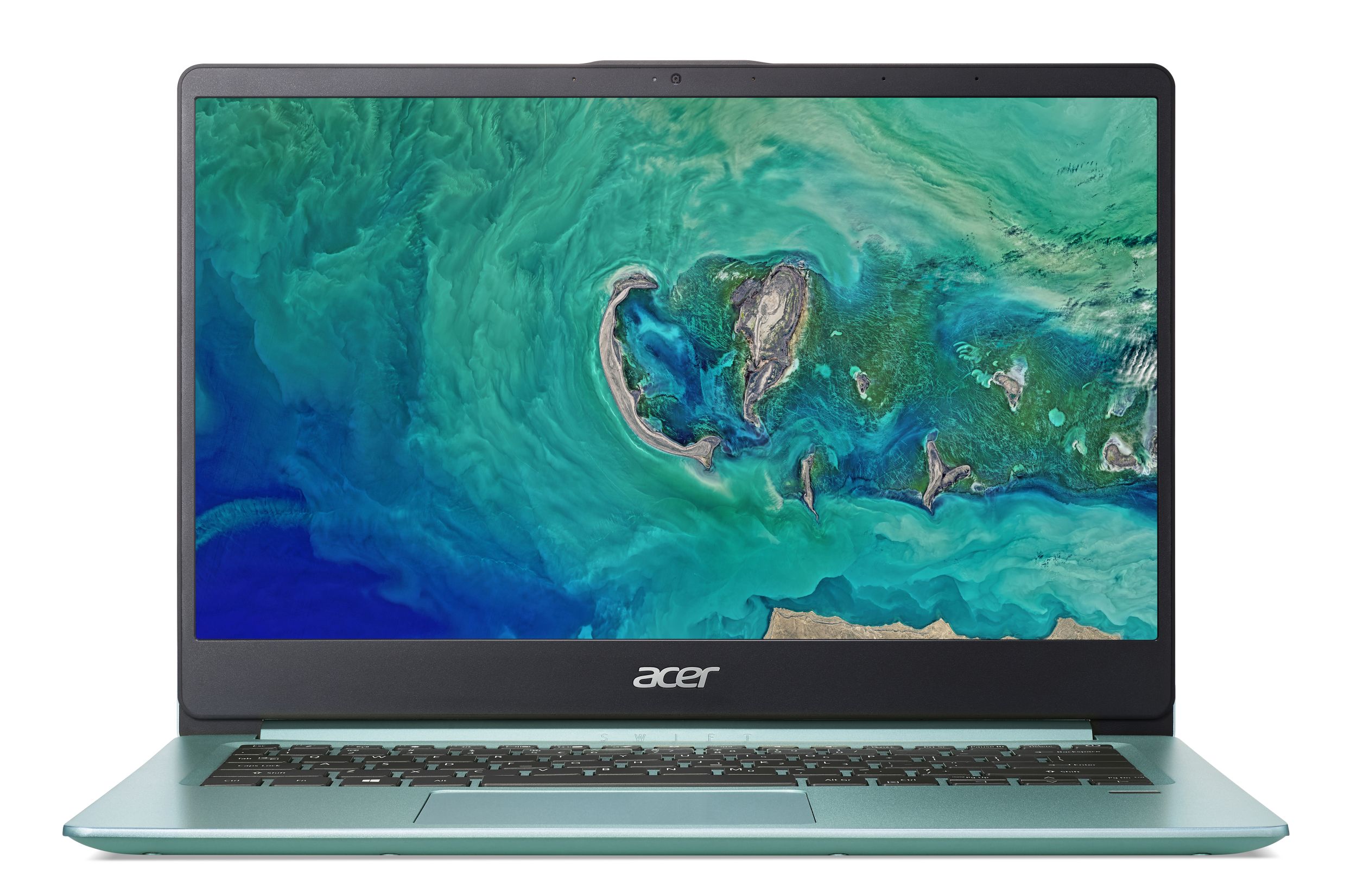 Acer Swift 1 - 14"/N5000/4G/128SSD/W10 aqua green NX.GZGEC.001