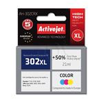 ActiveJet ink for HP 302XL F6U67AE AH-302CRX Tricolor 21 ml Remanufactured