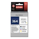 ActiveJet ink pre HP 364 SD536EE AH-M364RPremium; 1 x 10 ml, 3 x 5 ml; Black, Cyan, Magenta, Yellow