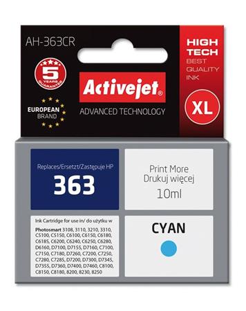 ActiveJet inkoust HP 8771 Cyan ref. no363, 10 ml AH-771