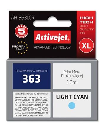 ActiveJet inkoust HP 8774 Lig.Cyan ref. no363, 10 ml AH-774