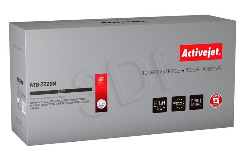 ActiveJet Toner Brother TN-2220, TN-2010 Supreme NEW 100% - 2600 stran ATB-2220N EXPACJTBR0017