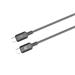 Adam Elements kábel CASA S120 USB-C na USB-C 60W 1.2m - Gray ACBADS120GY