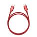 Adam Elements kábel CASA S120 USB-C na USB-C 60W 1.2m - Red ACBADS120RD
