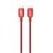 Adam Elements kábel CASA S120 USB-C na USB-C 60W 1.2m - Red ACBADS120RD