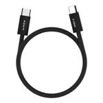 Adam Elements kábel iLinio C100 USB-C to USB-C 100W Magnetic 2pack - Black ACBADC100SETBK