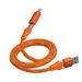 Adam Elements kábel PeAk MF401 4-in-1 60W Magnetic Flat Charging Cable - Orange ACBADMF401OR