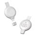 Adam Elements Omnia A1+ Apple Watch Magnetic Wireless Fast Charger - White APAADA1PWH