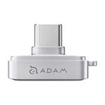 Adam Elementsi iKlips S USB-C Nano Touch Fingerprint SSD 256GB - Gray ADRAD256KLSGY