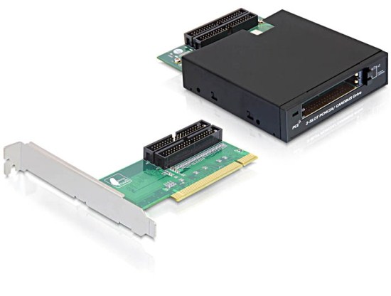Adaptér PCI to CARDBUS, do 3,5" slotu, pro 2 karty 61834
