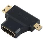 Adaptér PremiumCord HDMI na mini HDMI typu C a micro HDMI typu D