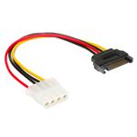 Adaptér SATA na 4pin Molex - 15 cm AK-CBPW03-15