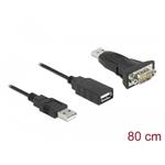 Adapter USB 2.0 Type-A to 1 x Serial RS-, Adapter USB 2.0 Type-A to 1 x Serial RS- 61506