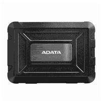 ADATA ED600 box pro 2,5" HDD/SSD / USB / SATA 3.0 / IP54 Water/Dust proof / černý AED600-U31-CBK