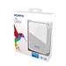 ADATA Externý HDD 1TB 2,5" USB 3.0 Classic CH11, biely ACH11-1TU3-CWH