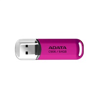 ADATA Flash Disk 64GB C906, USB 2.0, růžová AC906-64G-RPP
