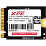 ADATA GAMMIX S55 512GB SSD / Interní / PCIe Gen4x4 M.2 2230 SGAMMIXS55-512G-C