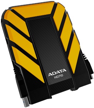 ADATA HD710 DashDrive™ Durable 1TB ext. HDD, USB3.0, water/shock proof, žltý AHD710-1TU3-CYL