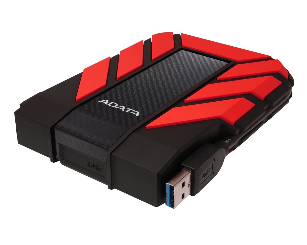 ADATA HD710P 1TB HDD / Externí / 2,5" / USB 3.1 / odolný / červený AHD710P-1TU31-CRD